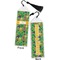 Luau Party Bookmark with tassel - Front and Back