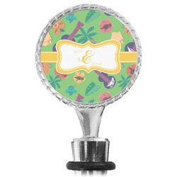 Luau Party Wine Bottle Stopper (Personalized)