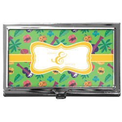 Luau Party Business Card Case