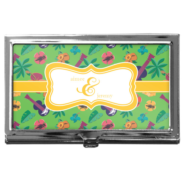 Custom Luau Party Business Card Case