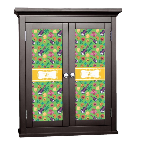 Custom Luau Party Cabinet Decal - Large (Personalized)