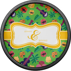 Luau Party Cabinet Knob (Black) (Personalized)