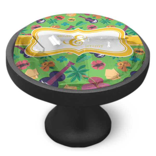 Luau Party Cabinet Knob - Black - Side
