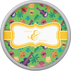 Luau Party Cabinet Knob (Silver) (Personalized)