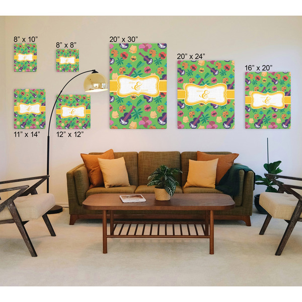 Luau Party Canvas Prints - Multiple Sizes
