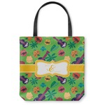 Luau Party Canvas Tote Bag - Small - 13"x13" (Personalized)