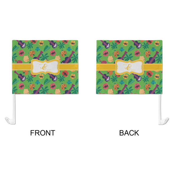 Luau Party Car Flag - Large - APPROVAL