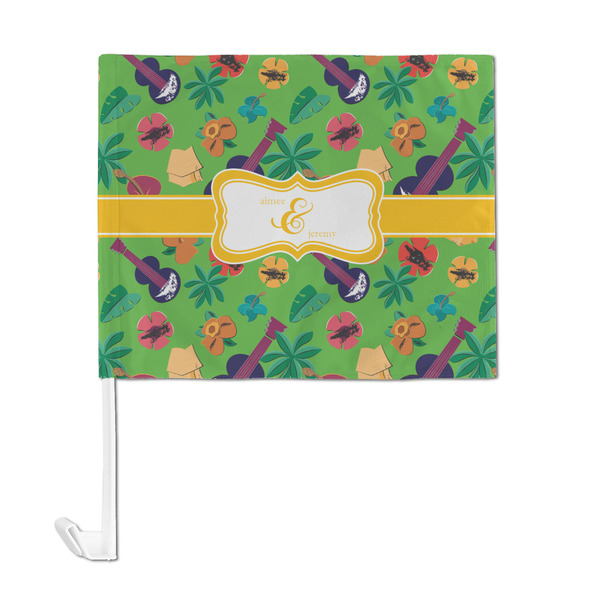 Luau Party Car Flag - Large - FRONT