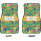 Luau Party Car Mat Front - Approval