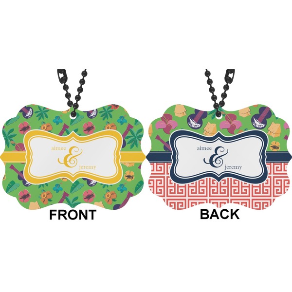 Luau Party Car Ornament (Approval)