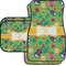 Luau Party Car Floor Mats Set - 2 Front & 2 Back (Personalized)