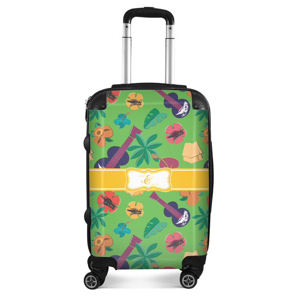 Custom Luau Party Suitcase - 20" Carry On (Personalized)