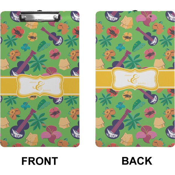 Luau Party Clipboard (Legal) (Front + Back)