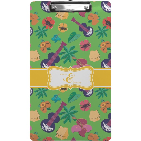 Custom Luau Party Clipboard (Legal Size) (Personalized)