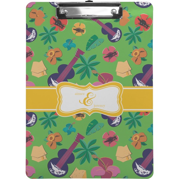 Custom Luau Party Clipboard (Letter Size) (Personalized)