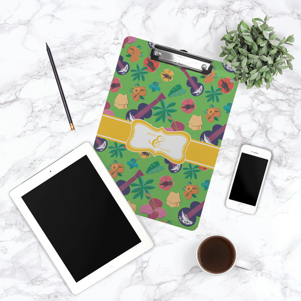 Luau Party Clipboard - Lifestyle Photo