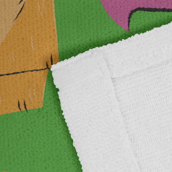 Luau Party Close up of Fabric