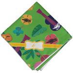 Luau Party Cloth Dinner Napkin - Single w/ Couple's Names