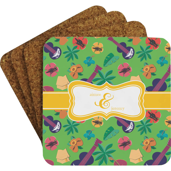 Luau Party Coaster Set (Personalized)
