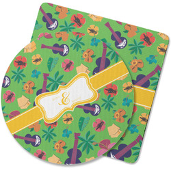 Luau Party Rubber Backed Coaster (Personalized)