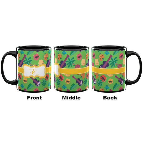 Luau Party Coffee Mug - 11 oz - Black APPROVAL