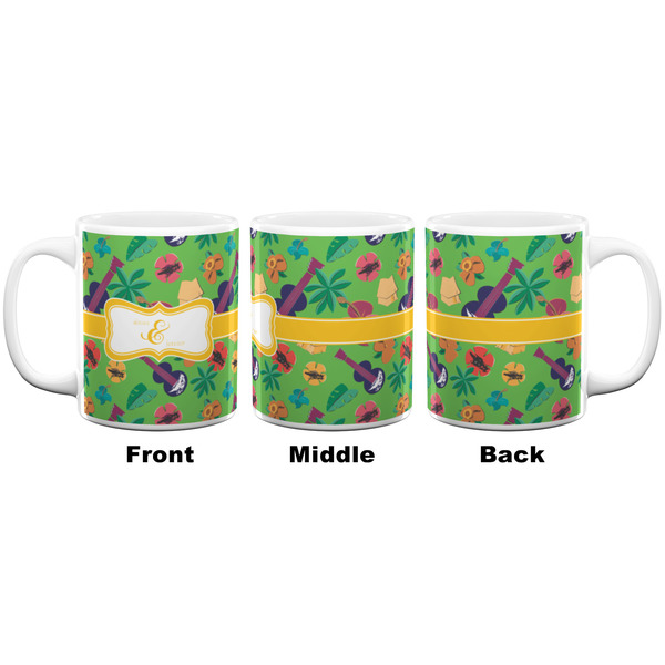 Luau Party Coffee Mug - 11 oz - White APPROVAL