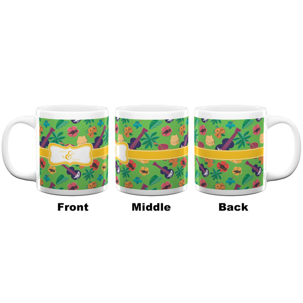 Luau Party Coffee Mug - 20 oz - White APPROVAL