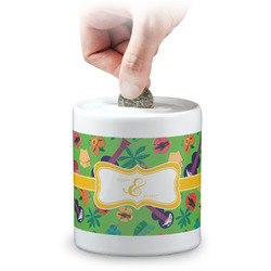 Luau Party Coin Bank (Personalized)