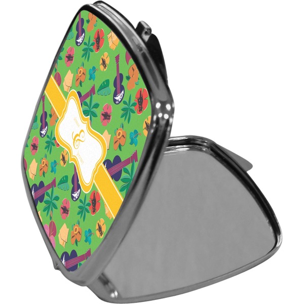 Luau Party Compact Mirror (Side View)