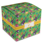 Luau Party Cube Favor Gift Boxes (Personalized)