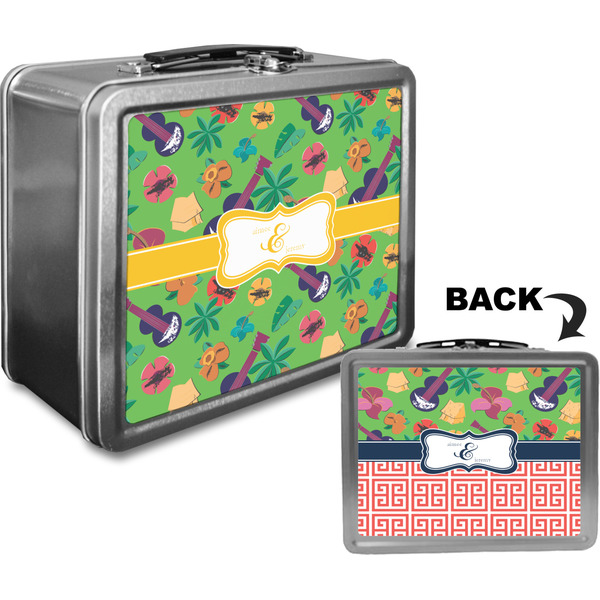 Luau Party Custom Lunch Box / Tin Approval