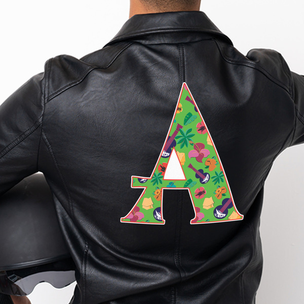 Luau Party Custom Shape Iron On Patches - XXXL - APPROVAL