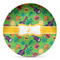 Luau Party DecoPlate Oven and Microwave Safe Plate - Main