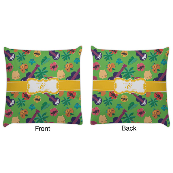 Luau Party Decorative Pillow Case - Approval
