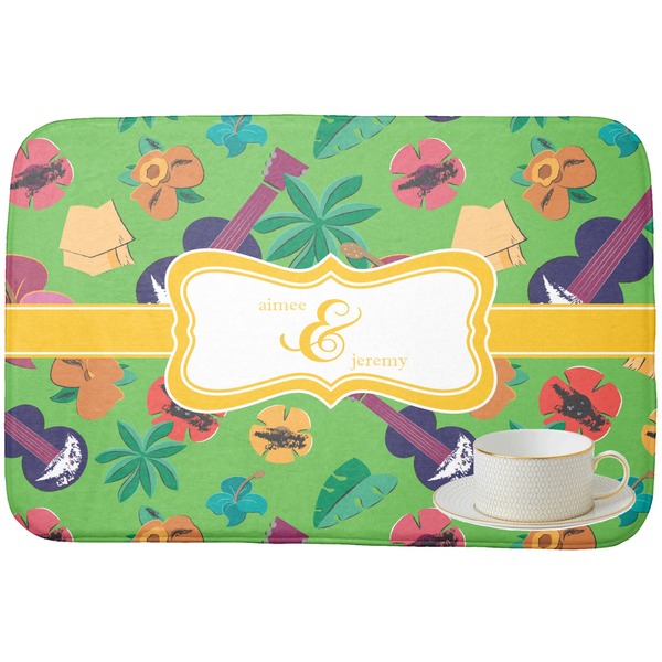 Luau Party Dish Drying Mat