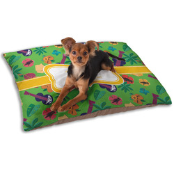 Luau Party Dog Bed - Small w/ Couple's Names
