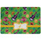 Luau Party Dog Food Mat w/ Couple's Names