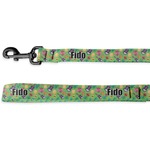 Luau Party Deluxe Dog Leash - 4 ft (Personalized)