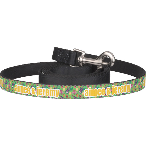 Custom Luau Party Dog Leash (Personalized)