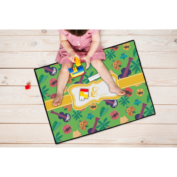 Luau Party Door Mats - LIFESTYLE kid