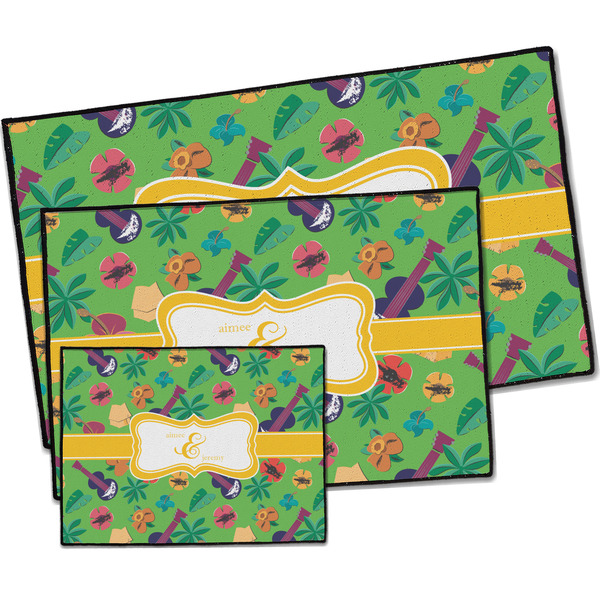 Luau Party Door Mats - PARENT MAIN