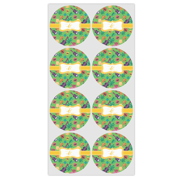 Luau Party Drink Topper - Medium - Set of 12