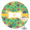 Luau Party Printed Drink Topper - 3.5" (Personalized)