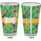 Luau Party Pint Glass - Full Color - Front & Back Views