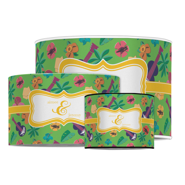 Luau Party Drum Lampshades - MAIN