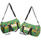 Luau Party Duffle bag large front and back sides