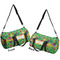 Luau Party Duffle bag small front and back sides