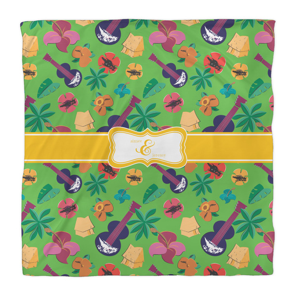 Luau Party Duvet Cover - Queen - Front