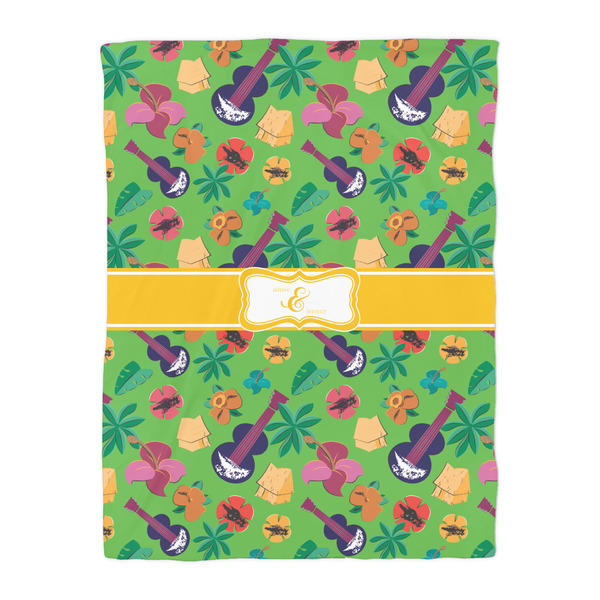 Luau Party Duvet Cover - Twin - Front