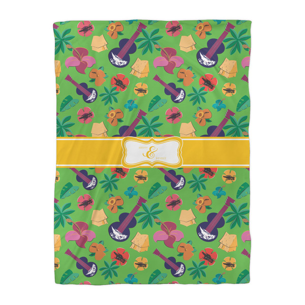 Luau Party Duvet Cover - Twin XL - Front